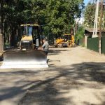 В Ірпені ремонтують дорогу по вулиці Алієвої