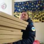 В ірпінському шпиталі бійців АТО годують «підвішеною» піцою від «Єнота»