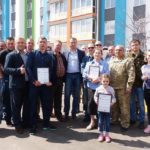 Воїни АТО з Коцюбинського отримали квартири в Ірпені