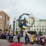 У День Незалежності в Ірпені відкрили пам’ятник Тарасові Шевченку